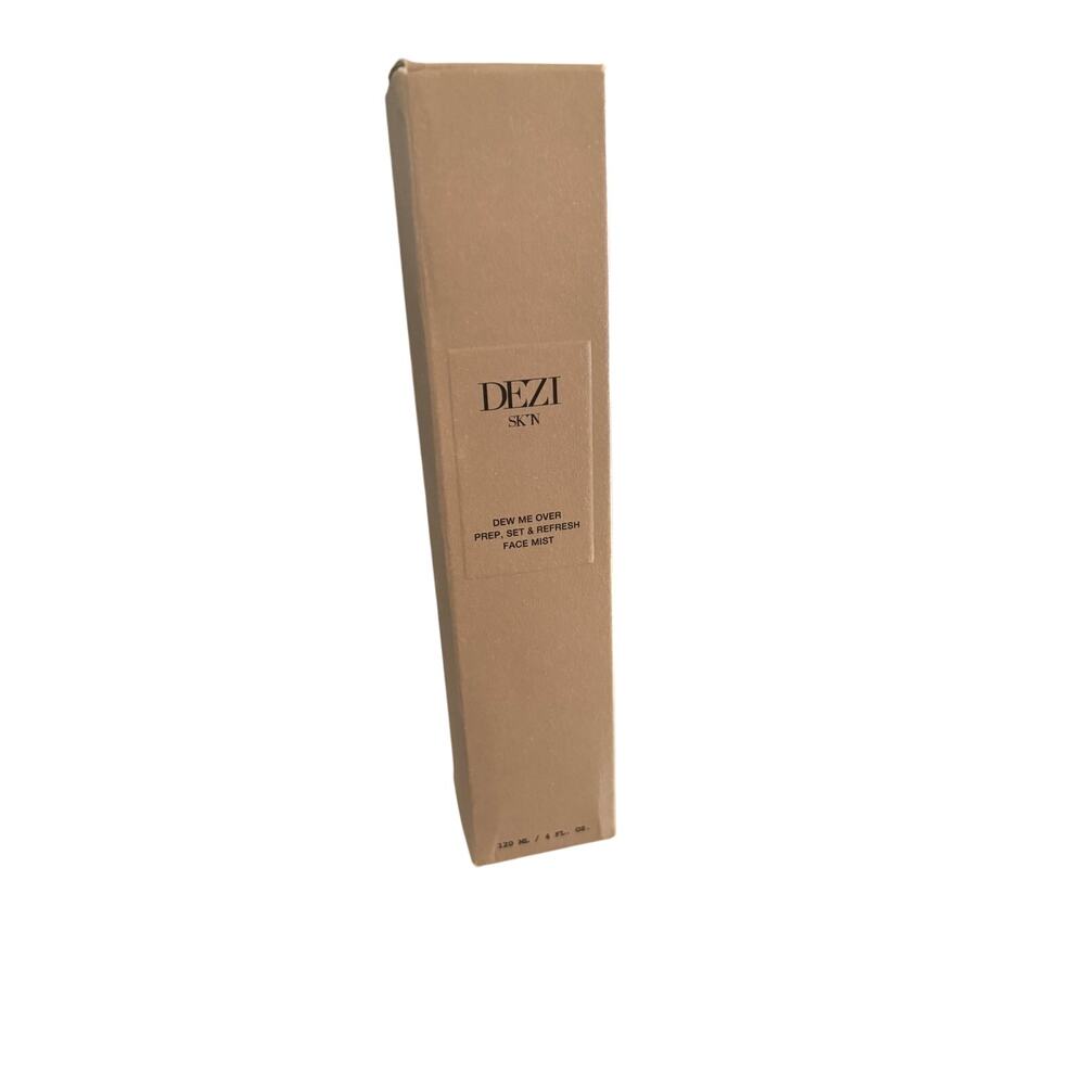 DEZI SKIN Dew Me Over Prep Set & Refresh Face Mist 4 oz / 120 mL NEW
